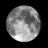 Moon age: 18 days, 15 hours, 25 minutes,85%